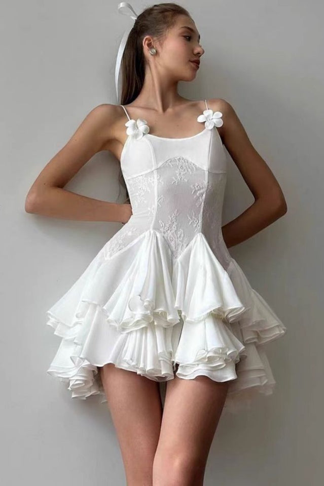 Sheer Mesh Mini Dress