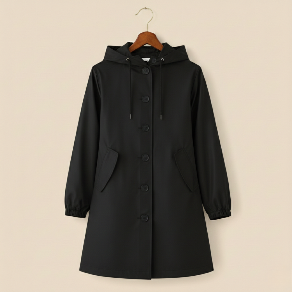 Loose-Fit Hooded Windbreaker