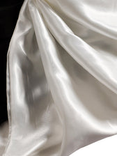 Bow Satin Off Shoulder Dress 6