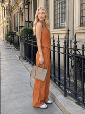 Cotton & Linen Pants Set