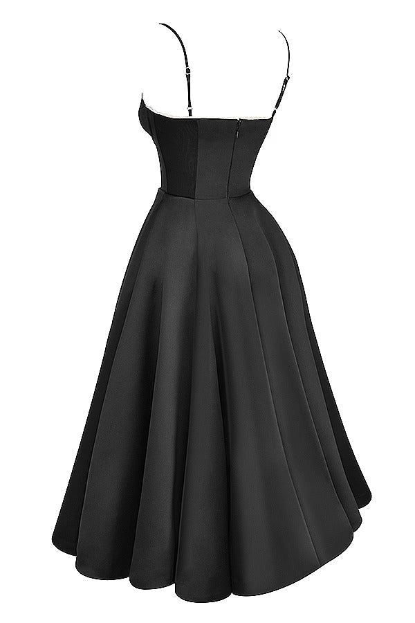 Lorraine Premium Strapless V Neck Sleeveless Tutu Maxi Dress Boutique Edit