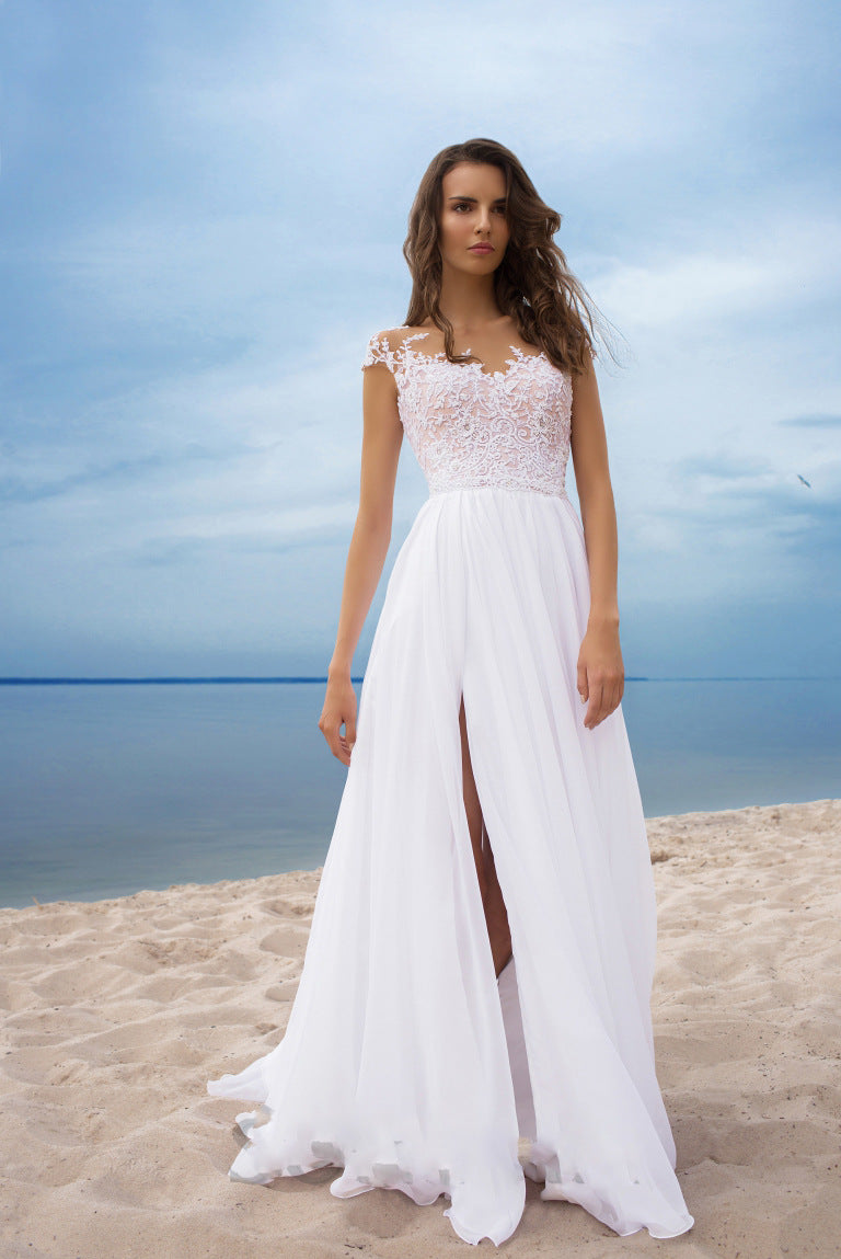 Without Edition A Doubt Crochet Lace Maxi Dress