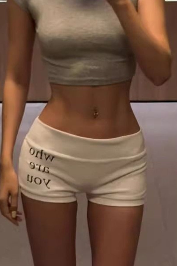 Low Rise Compression Booty Shorts