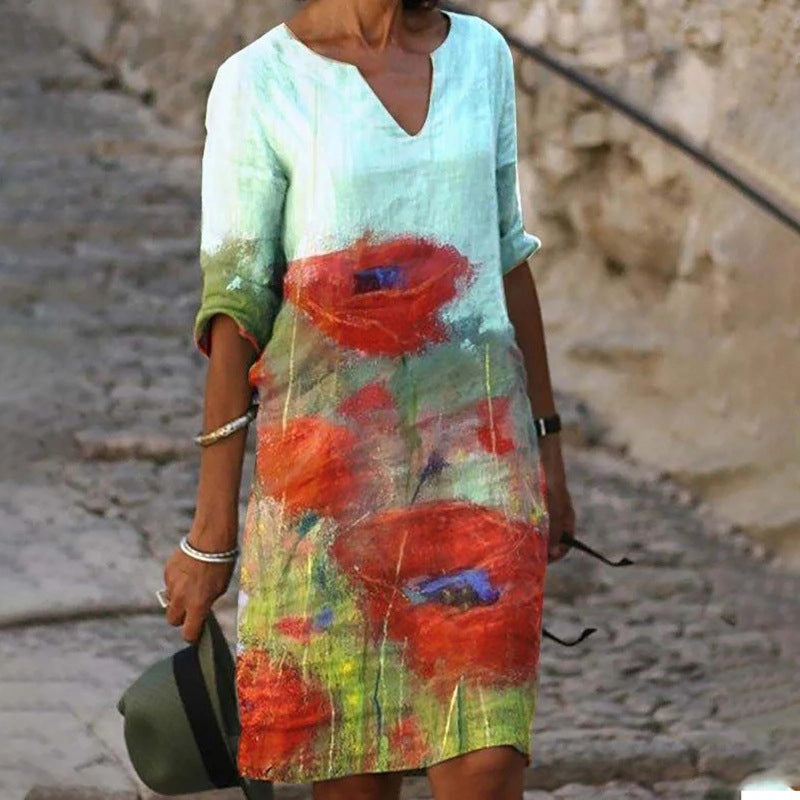 Maximiliana Timeless and Elegant Summer Dress for Women Stylish Outfit