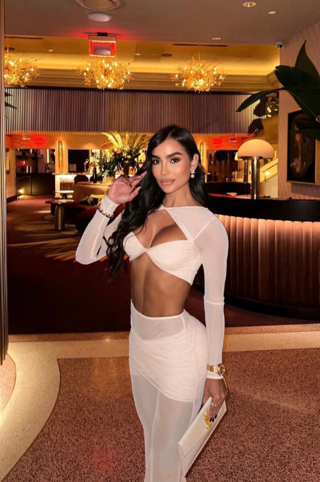 Aethwy Draped Two Piece Jumpsuit