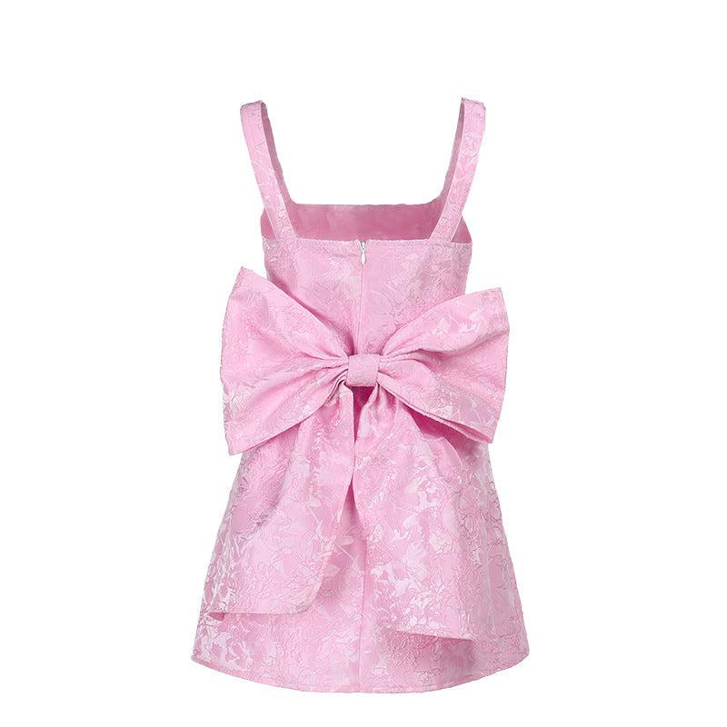 Moriyon Mini Dress-Pink
