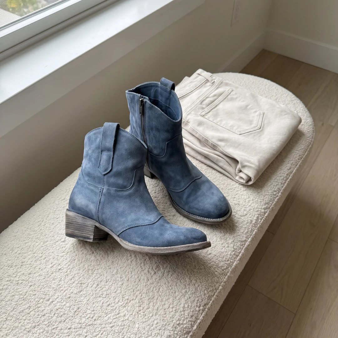 Elizabeth | Comfort Suede Ankle Boots