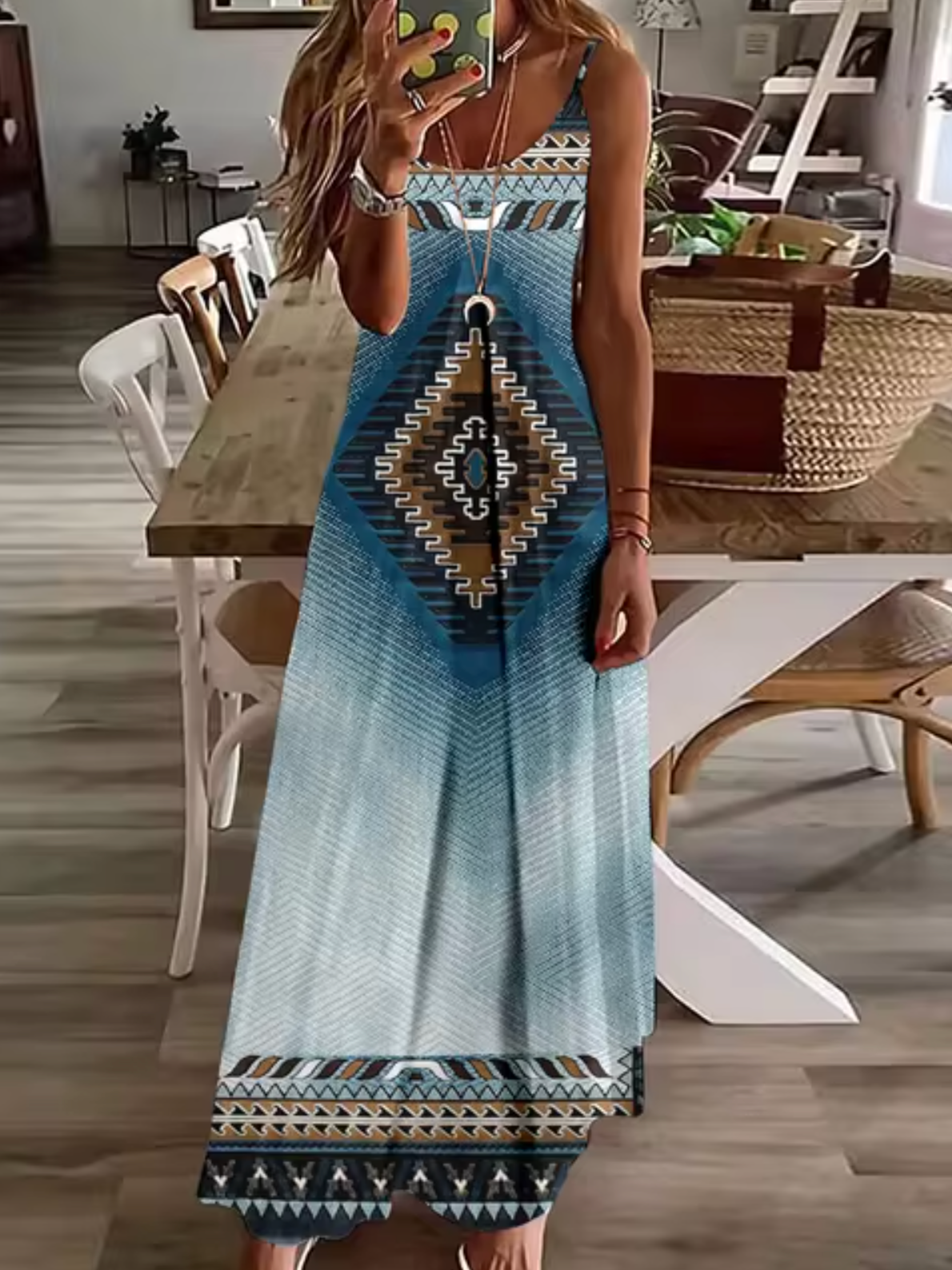 Brina Premium Classic Bohemian Maxi Dresses Statement Occasion Edit