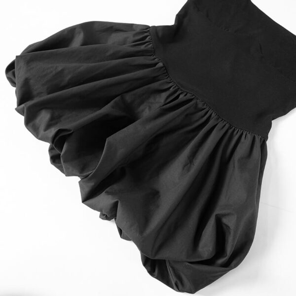 Drama in Town Mini Dress - Black