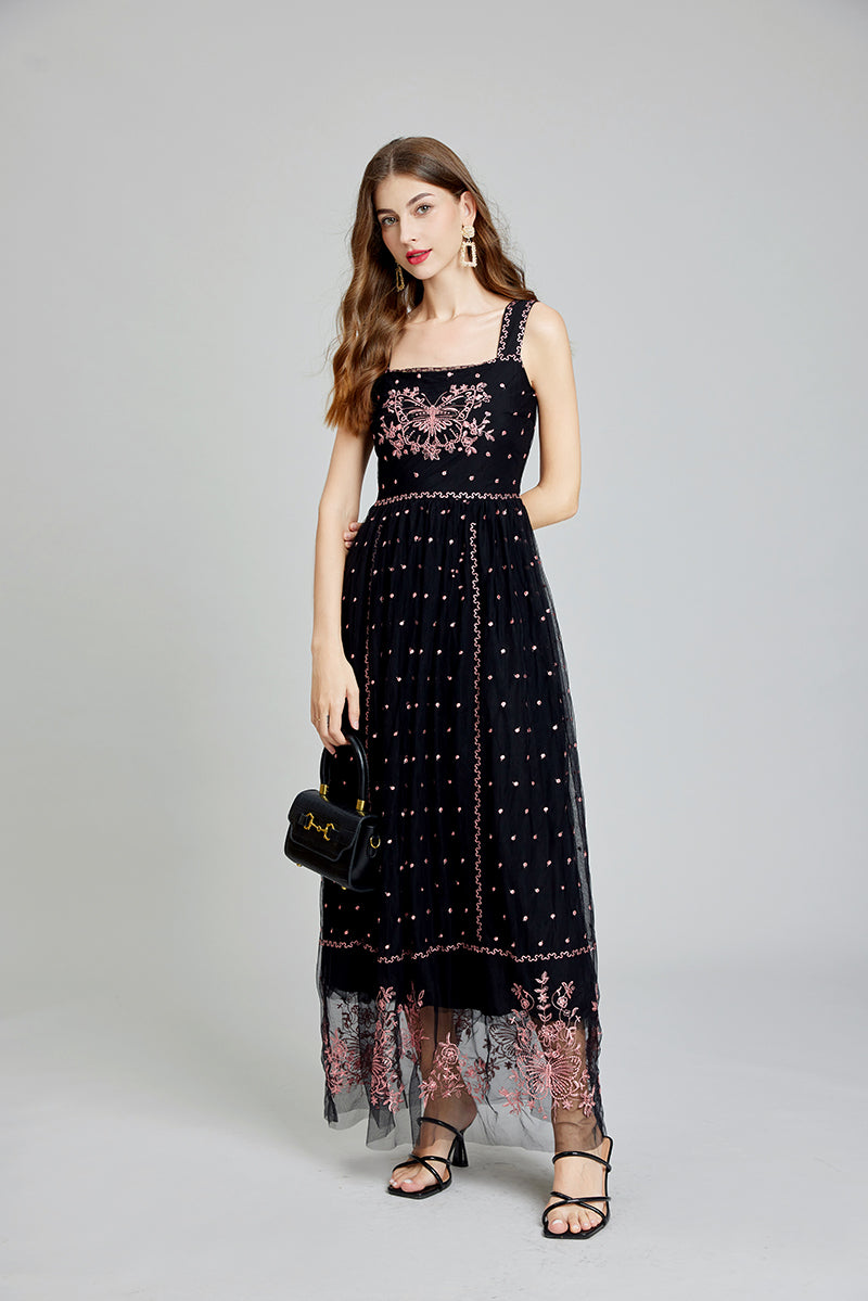 Sleeveless Daily Refined A Line Maxi Dress