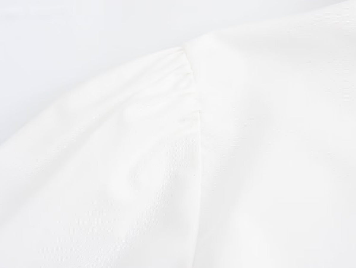 Collared Short Sleeve Belted Tie Waist Mini Shirt Dress 5