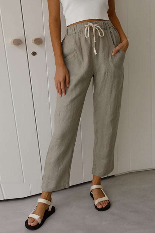 Relaxed Drawstring Pants