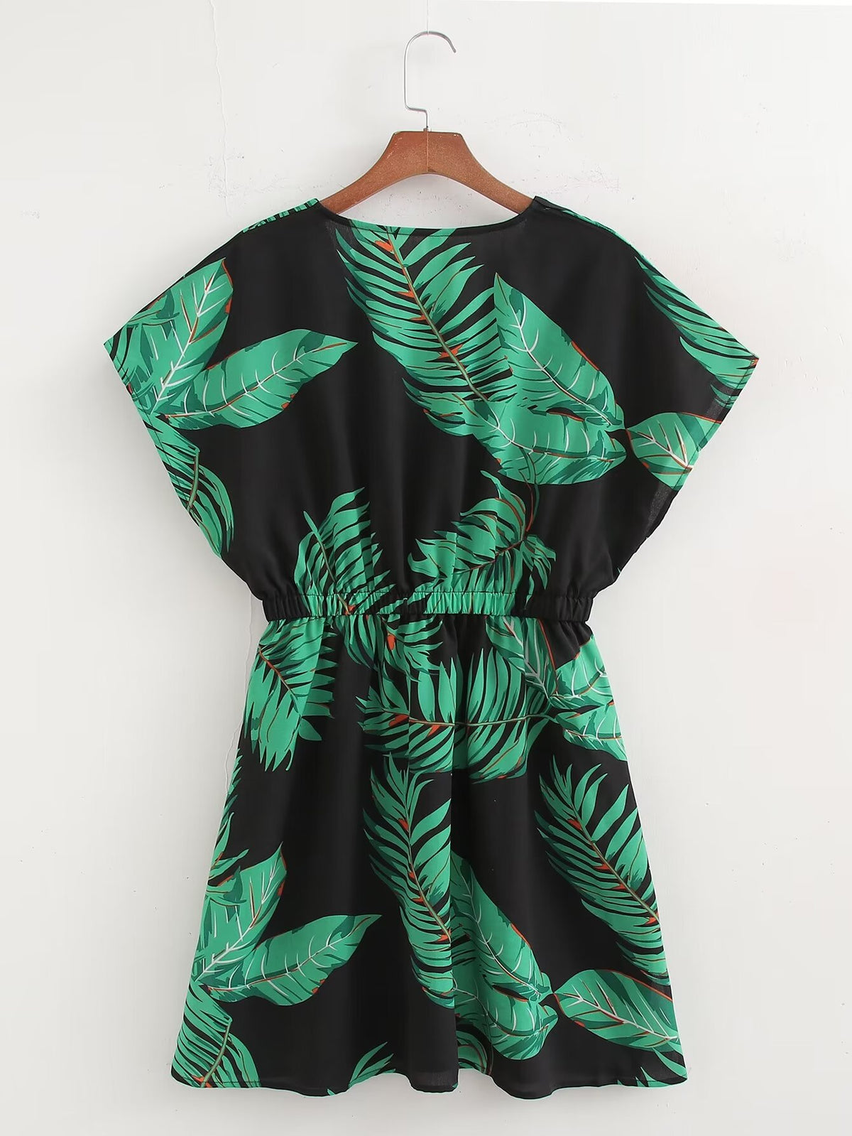Spring Chiffon Printing Strapless Sexy Dress Dress