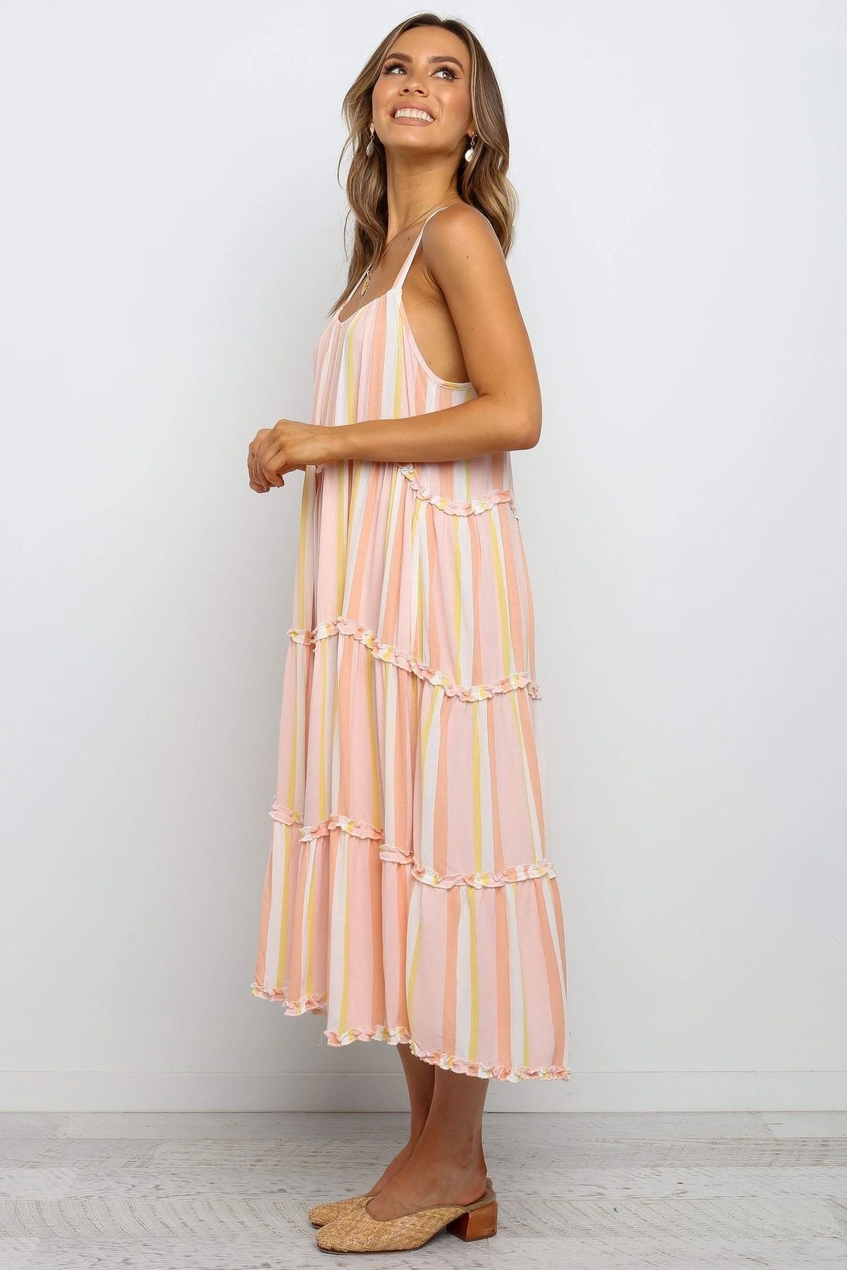 Copeland Smocked Tiered Tassel Maxi Dress - FINAL SALE