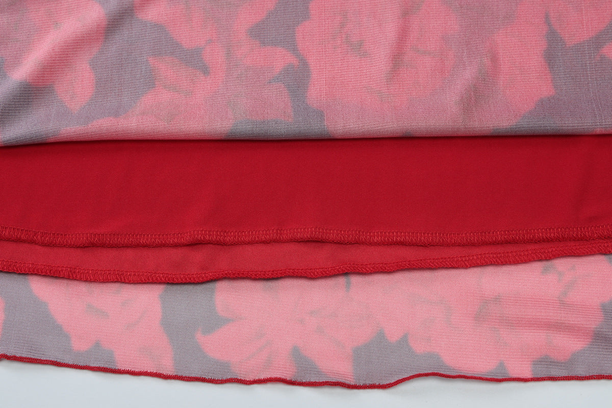 Frederick Maxi Dress - Red