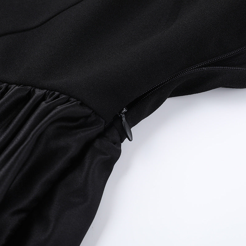 Vettori Mini Dress-Black