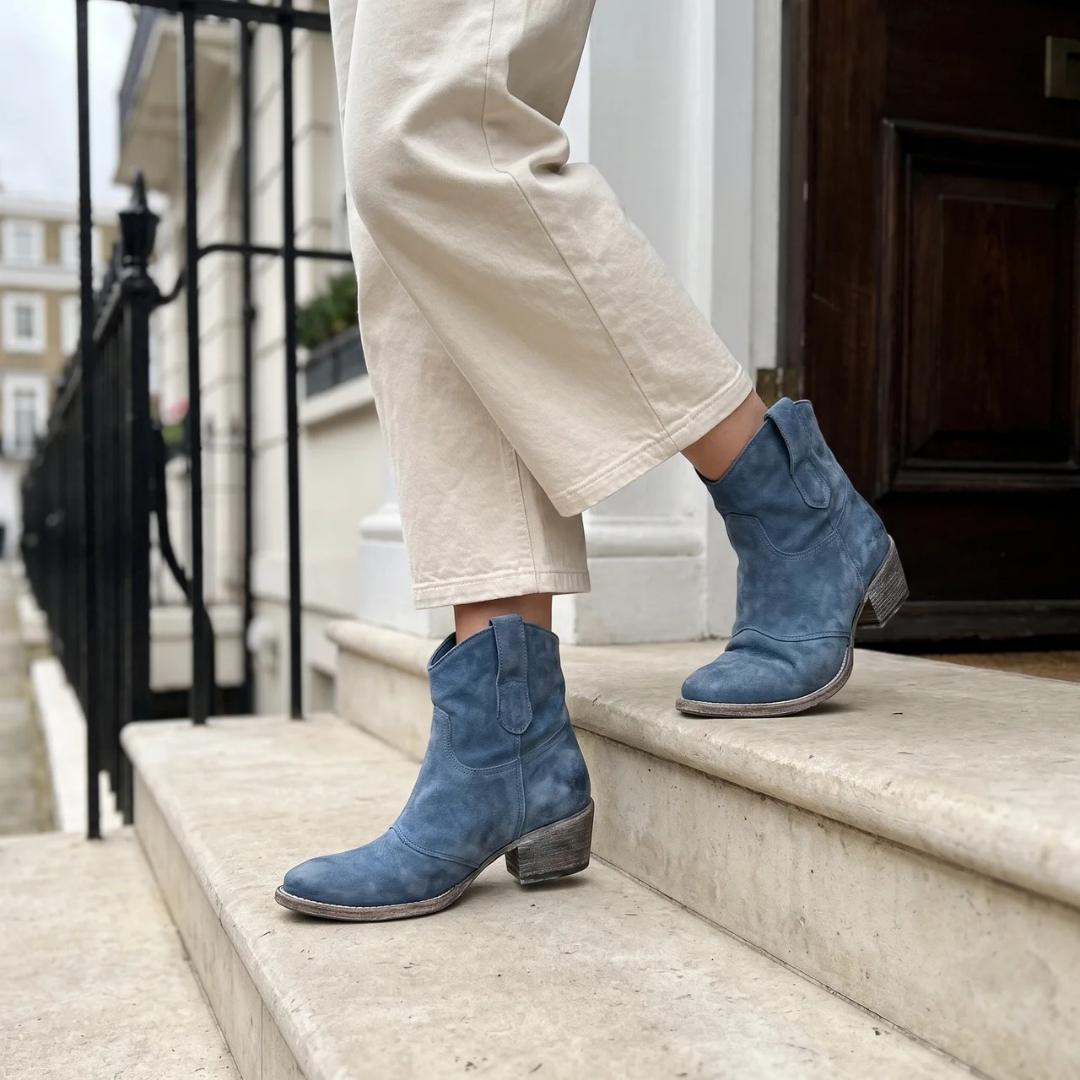 Elizabeth | Comfort Suede Ankle Boots