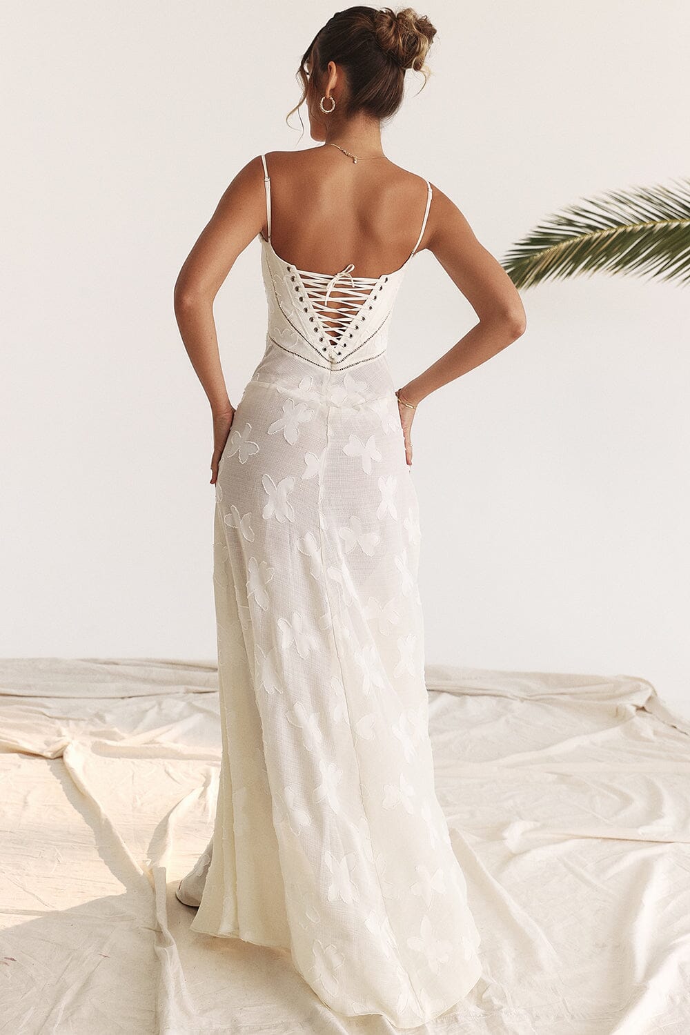 Catalina Effortless Dress Women's Open Back Maxi Boutique Collection