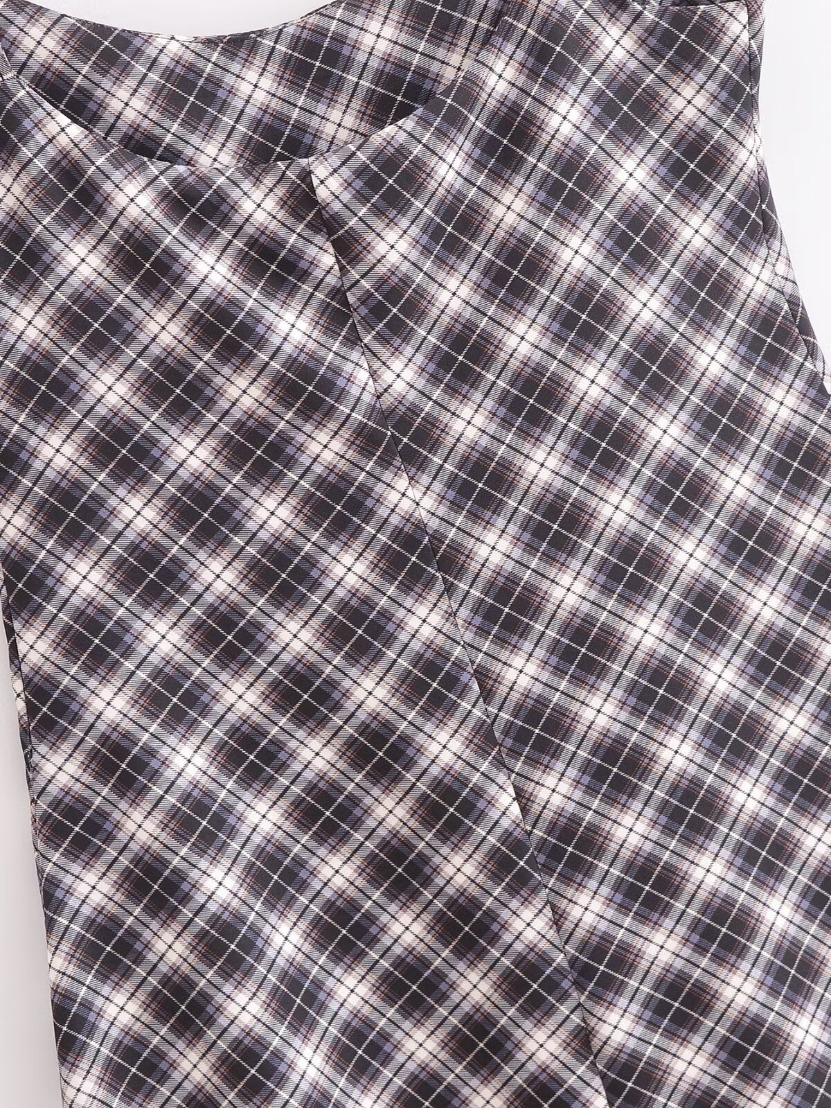 Women Clothing Fashionable Simple Cotton Sling Length Dress