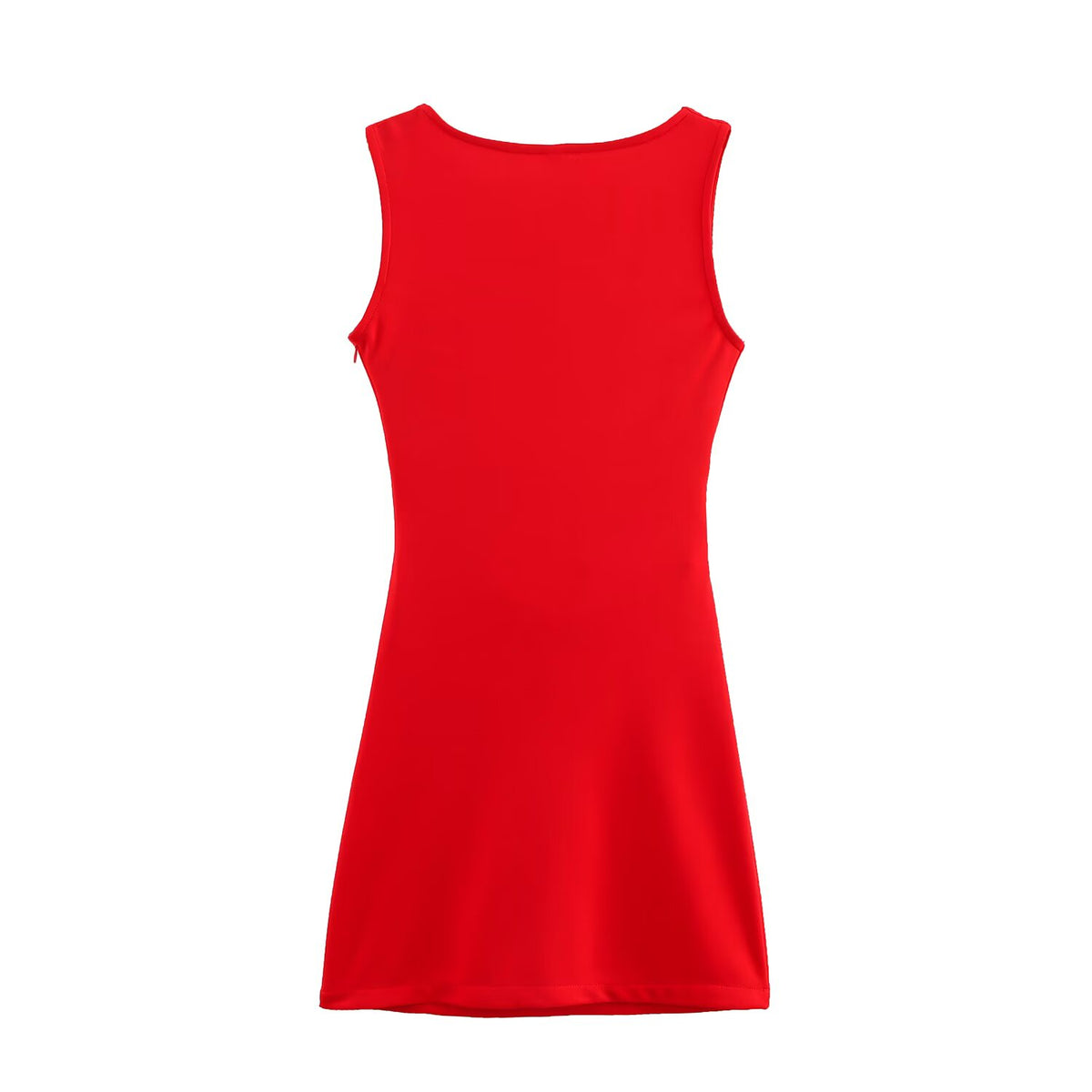 Spring Dress Women Clothing Slim Fit Slimming Casual Elegance Sleeveless
