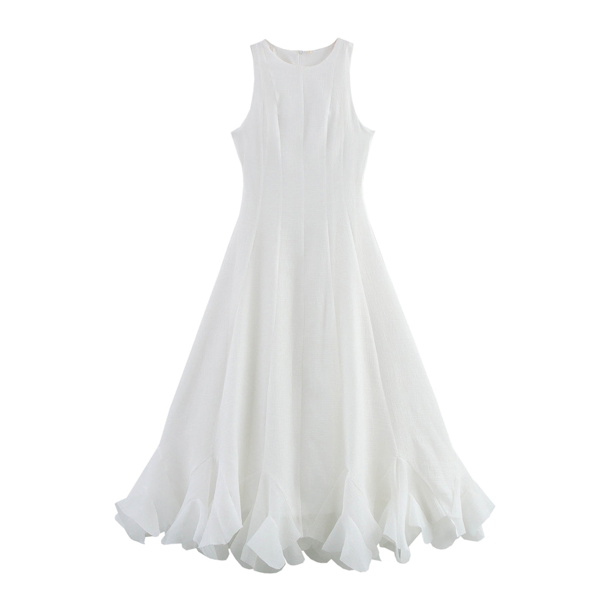 Women Clothing Fresh Simple Sleeveless Fairy Tulle Tutu Dress