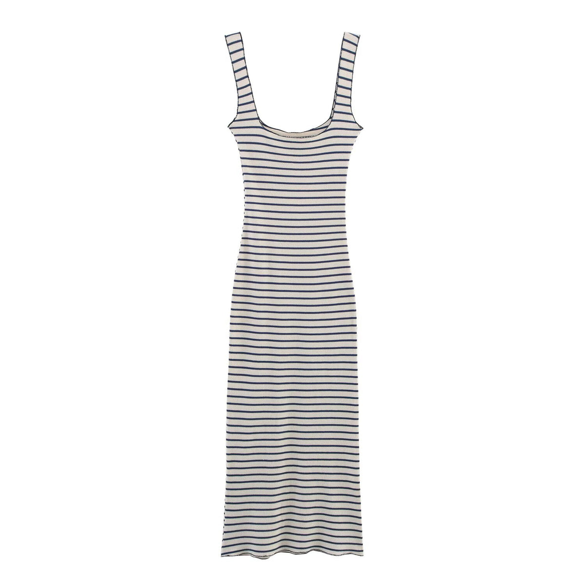 Women Clothing Women Stretch Square Collar Dress