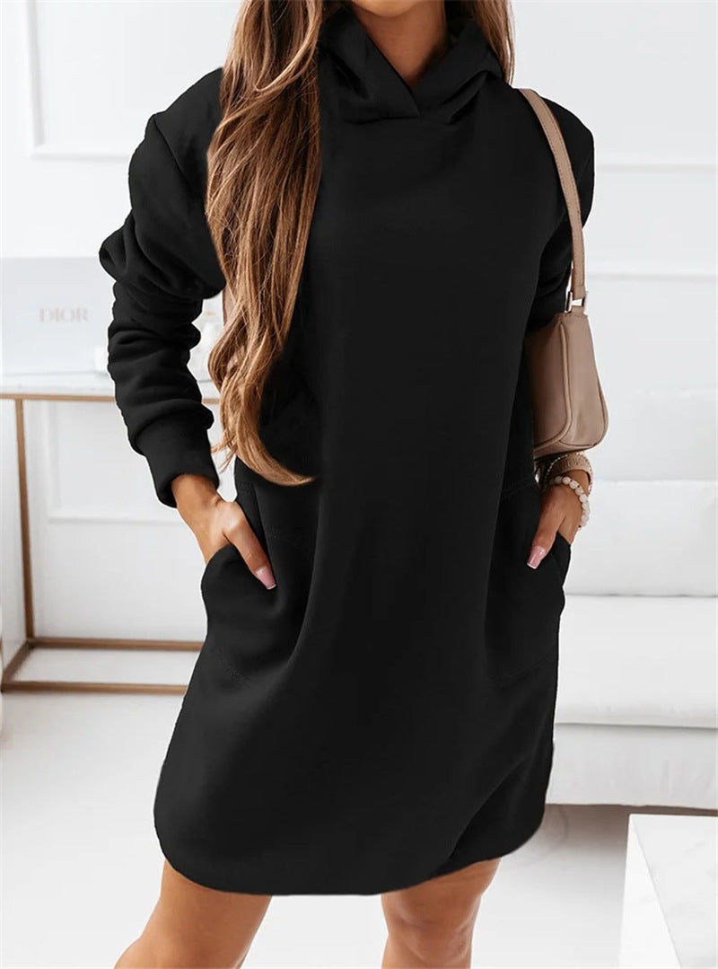 Classic Ileana Womens Hooded Dress Dress for Modern Fashion Wear