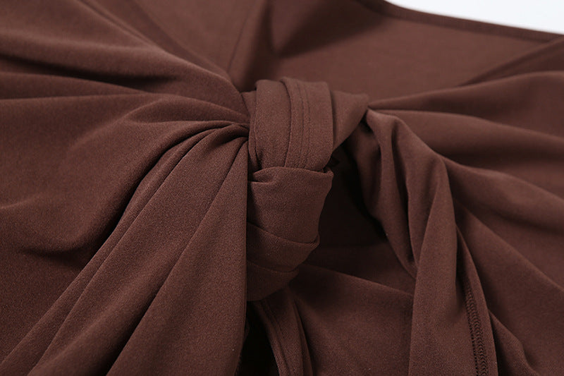 Carway Maxi Dress Brown