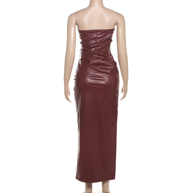 Maroon Magic Dress - Maroon