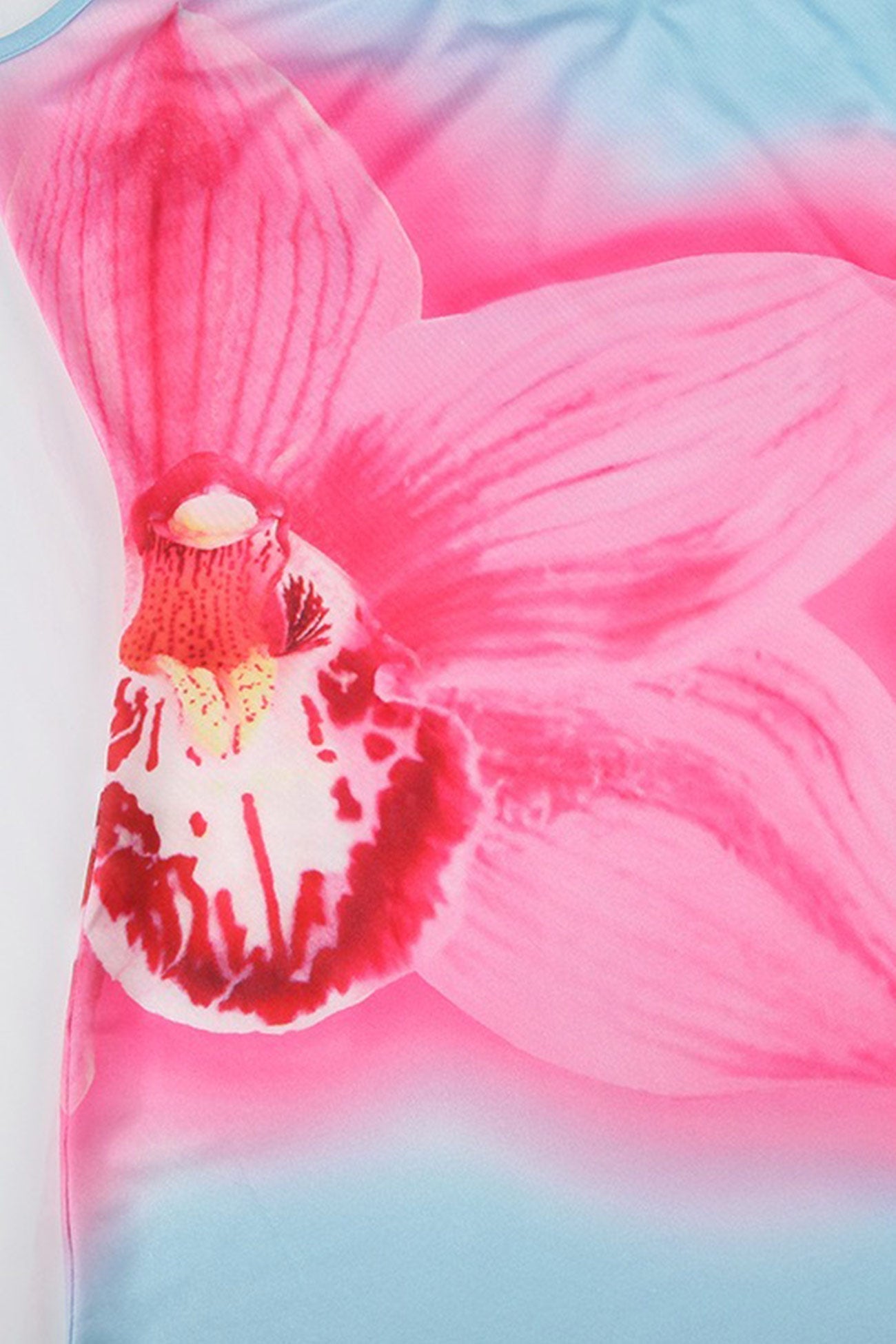 Floral Backless A line Cami Dress