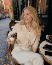 Elegant Button Knit Cardigan