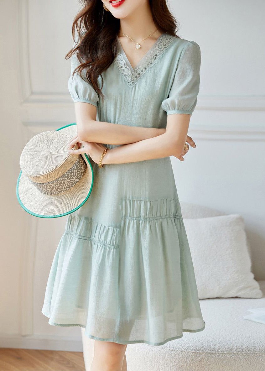 A Vintage Style Dress with Delicate Timeless Details