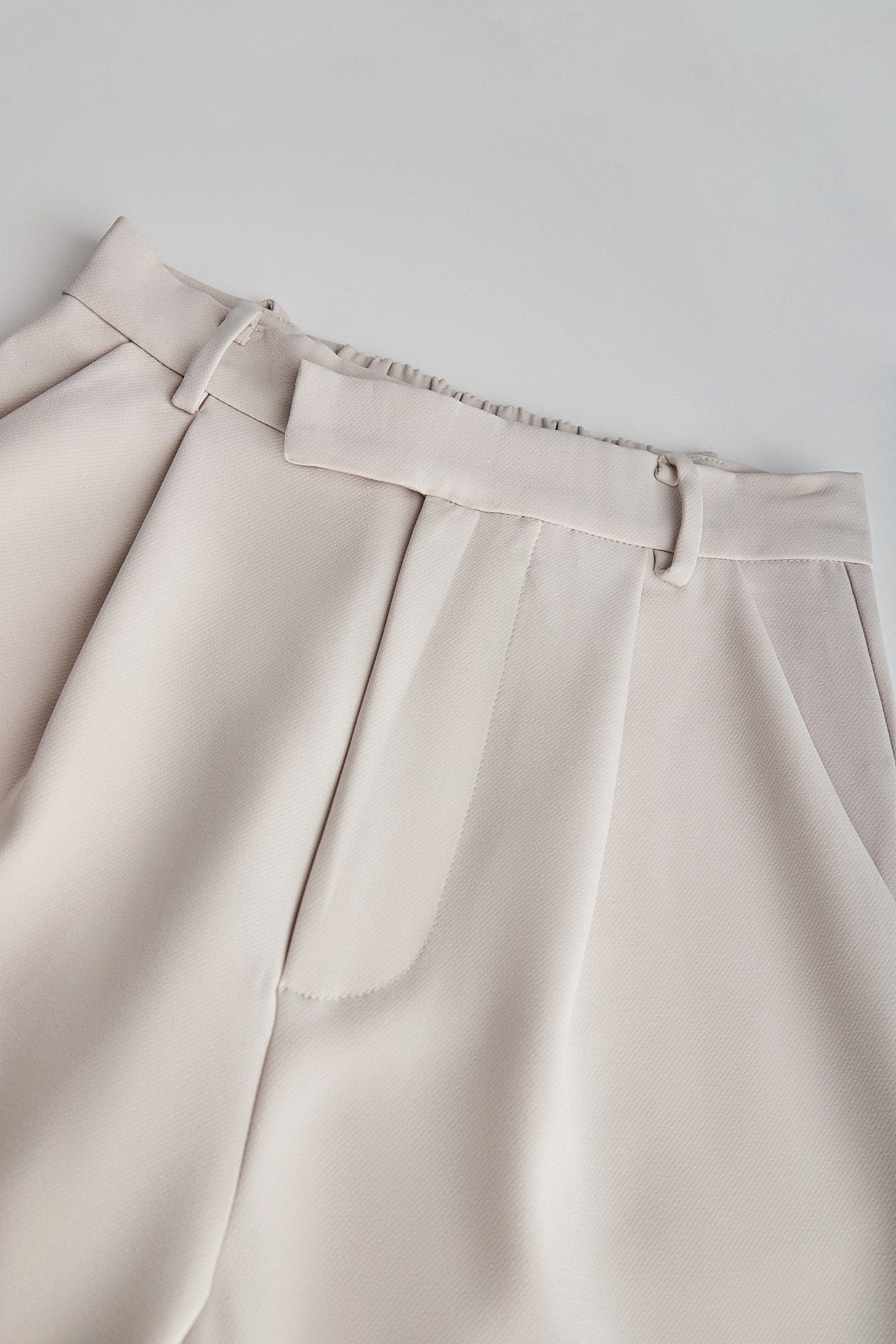 Business Essential Ivory Wide Slacks