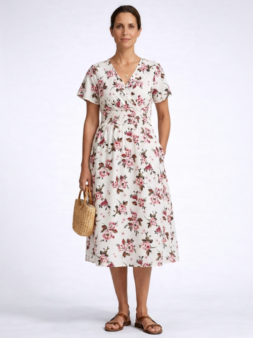 Gretalise | Comfortable Summer Midi Dress