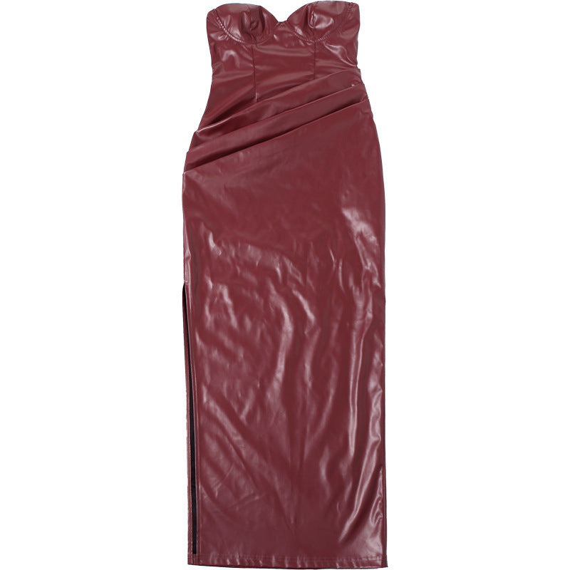Maroon Magic Dress - Maroon