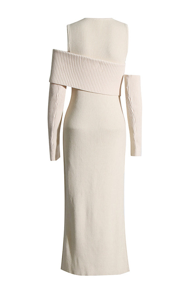 Overlay Knitted Dress