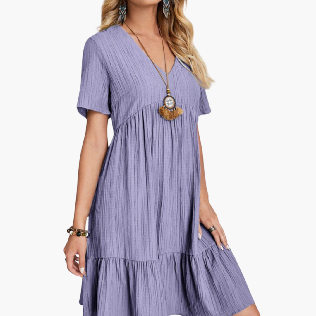 Millie | Comfortable Stylish Dress Purple