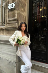 Urban Chic Short Waist Length Blazer