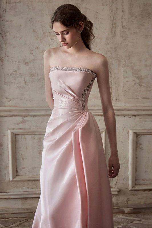 Strapless French Ball Gown Prom Dress