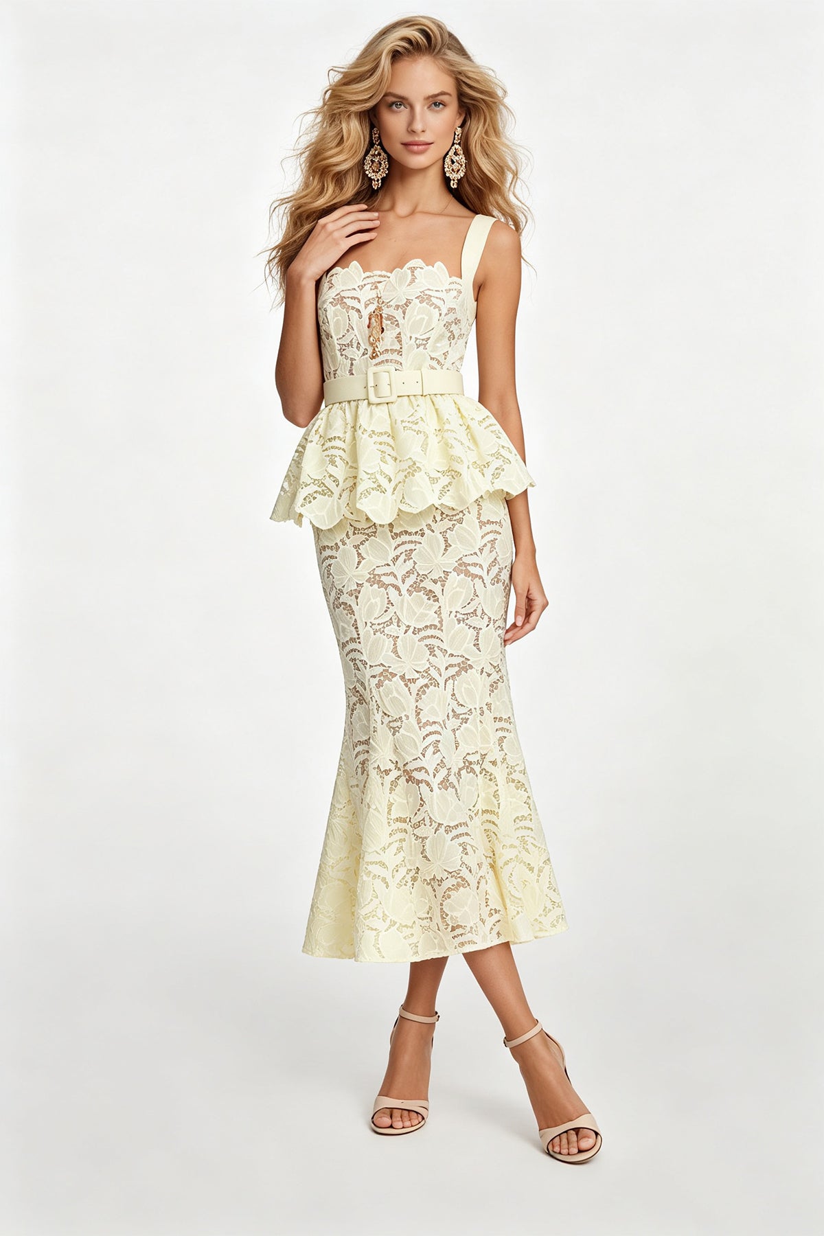Women Summer Lace Sexy Formal Dress