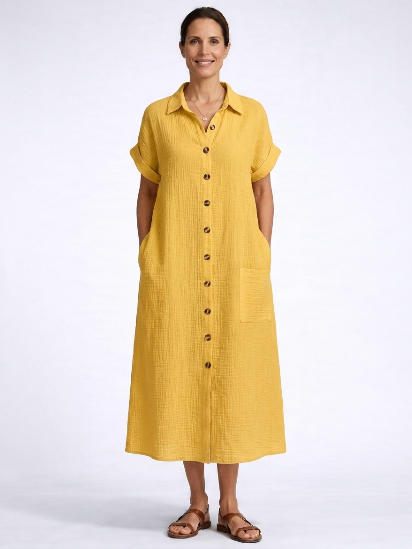 Gianelleza™ | Sophisticated Midi Dress