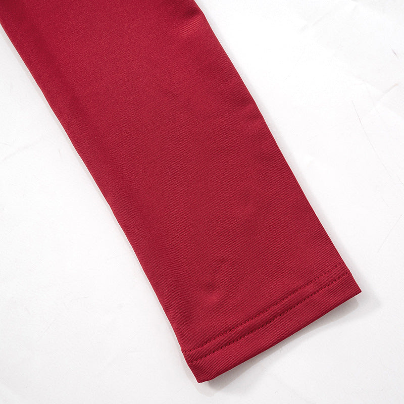 Red Rose Maxi Dress Red