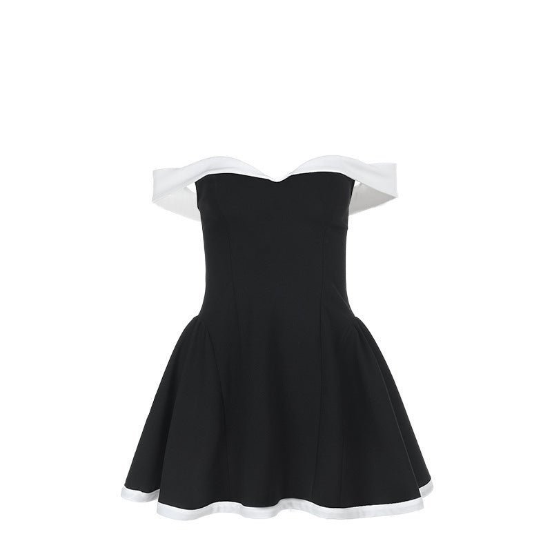 Carolis Mini Dress - Black