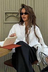 Romantic Lantern Sleeve Blouse
