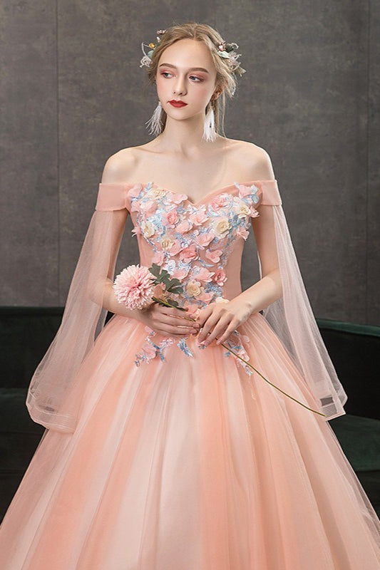 Tulle Princess A-Line Prom Dress
