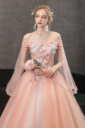 Tulle Princess A-Line Prom Dress