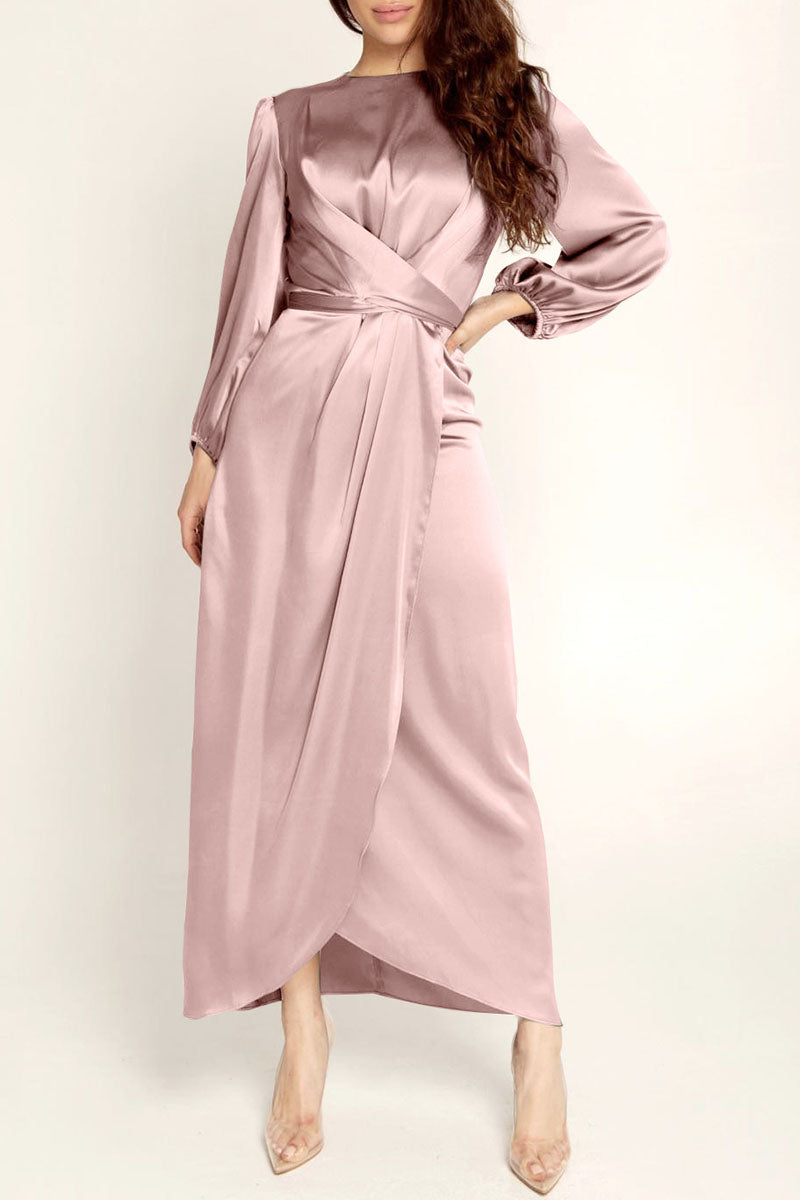 Hana Fashion Stars Solid Tailored Dress with Premium Casual Styling