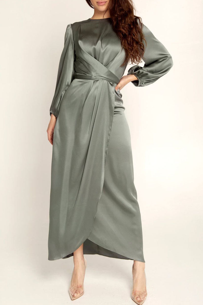 Hana Fashion Stars Solid Tailored Dress with Premium Casual Styling