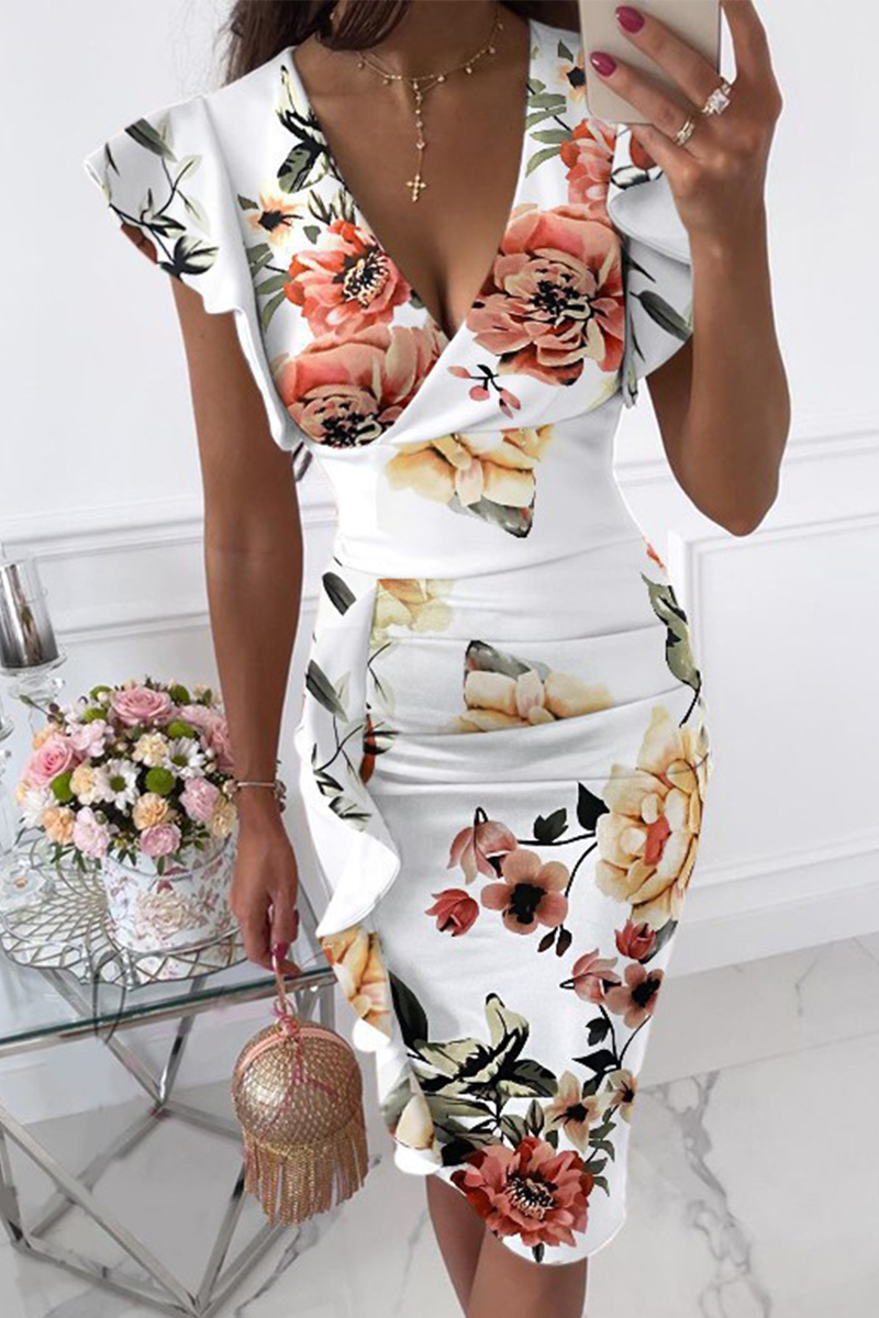 Estefanía Dress with a Wrapped Skirt for Women Relaxed Modern Fit