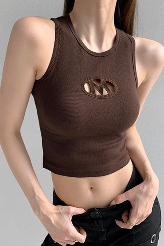 Retro Bustier Style Tank Top